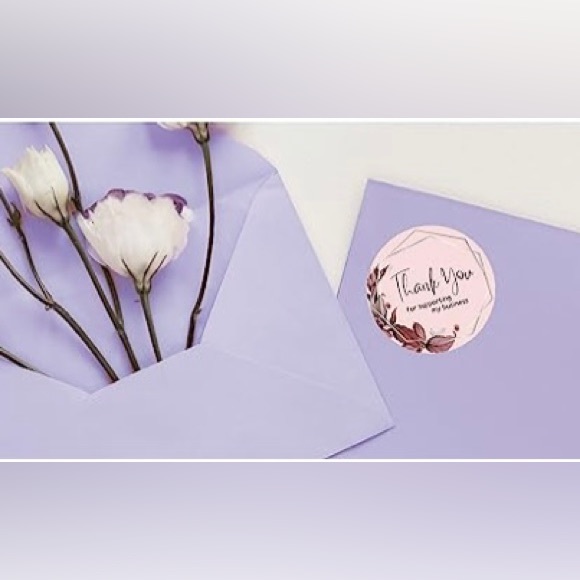 25 Thank You Stickers - Picture 3 of 3